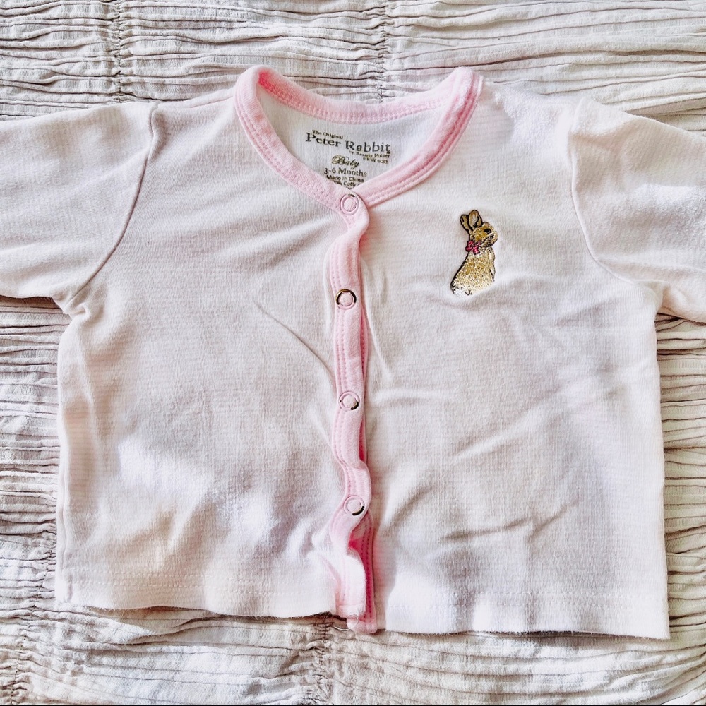 Peter Rabbit Baby Cardigan - Picture 2 of 6